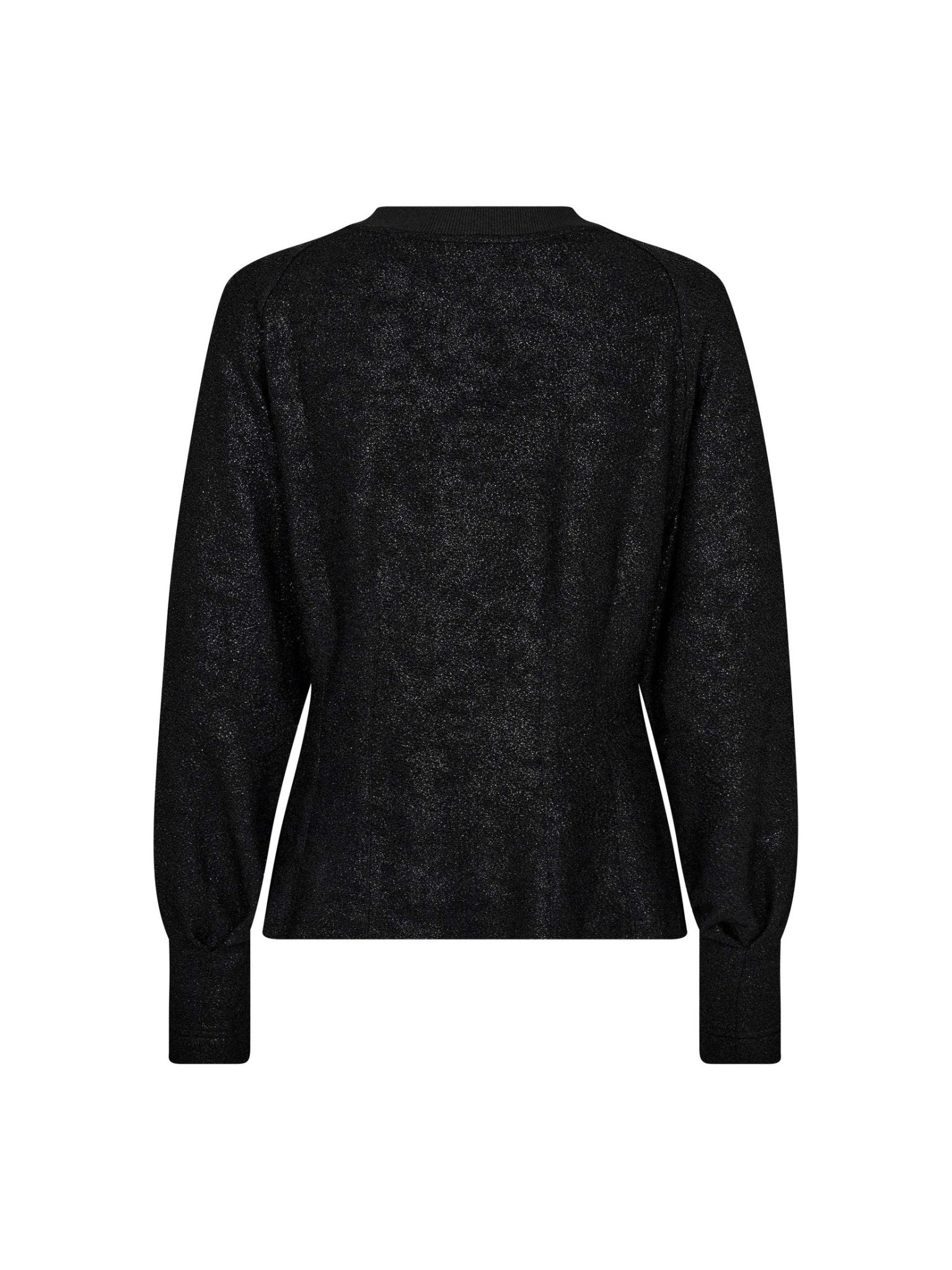 KylieCC Fitted Blouse - Black - Co'couture