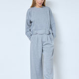 LanceCC Belt Sweat - Grey Melange - Co'couture
