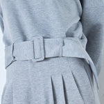 LanceCC Belt Sweat - Grey Melange - Co'couture