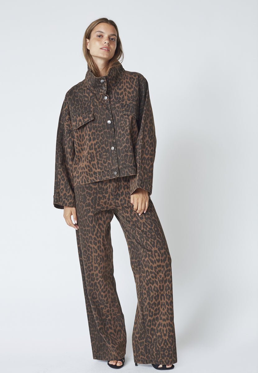 LeoCC New Box Jacket - Dark Brown - Co'couture