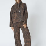 LeoCC New Box Jacket - Dark Brown - Co'couture
