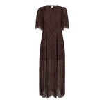 LetiCC Lace Maxi Dress - Dark Brown - Co'couture