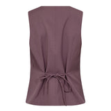 LiamCC Curve Vest - Old Rose - Co'couture