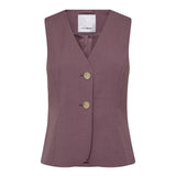 LiamCC Curve Vest - Old Rose - Co'couture