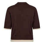LueCC Crop Cardigan - Dark Brown - Co'couture