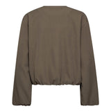 LunaCC Balloon Zip Jacket - Walnut - Co'couture