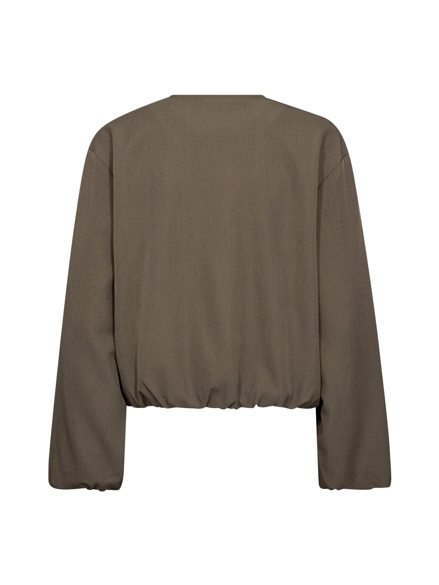 LunaCC Balloon Zip Jacket - Walnut - Co'couture