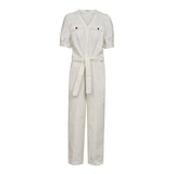 MateoCC SS Jumpsuit - Off white - Co'couture