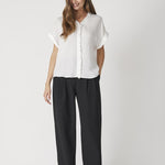 MollyCC Frill Top - Off white - Co'couture