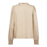 MollyCC Pintuck Blouse - Powder - Co'couture