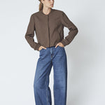New BostonCC Crop Jacket - Walnut - Co'couture