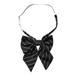 NilaCC Stripe Bow - Black - Co'couture