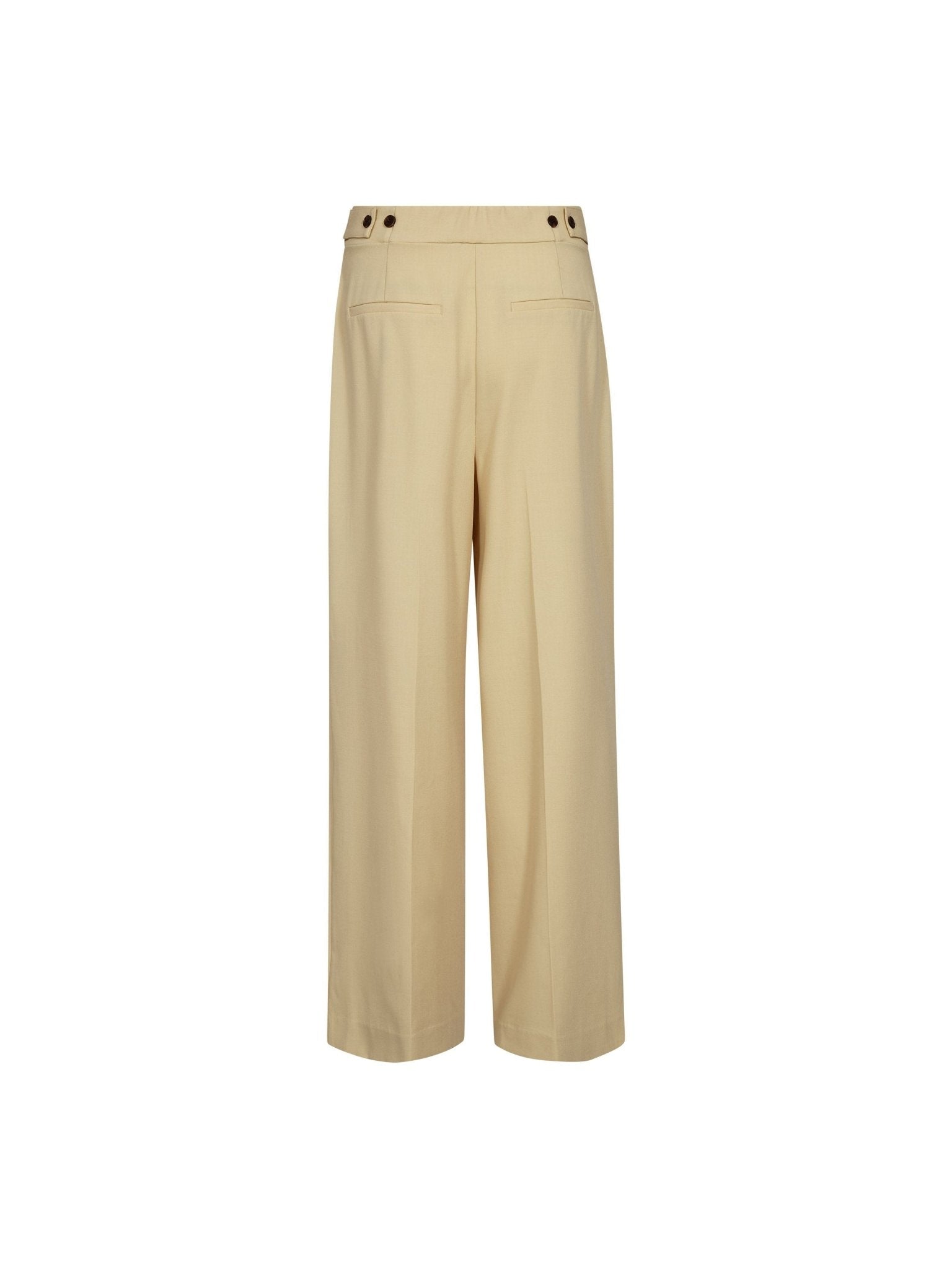 NilanCC Pleat LLPant - PaleYellow - Co'couture