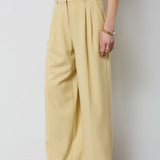NilanCC Pleat Pant - PaleYellow - Co'couture