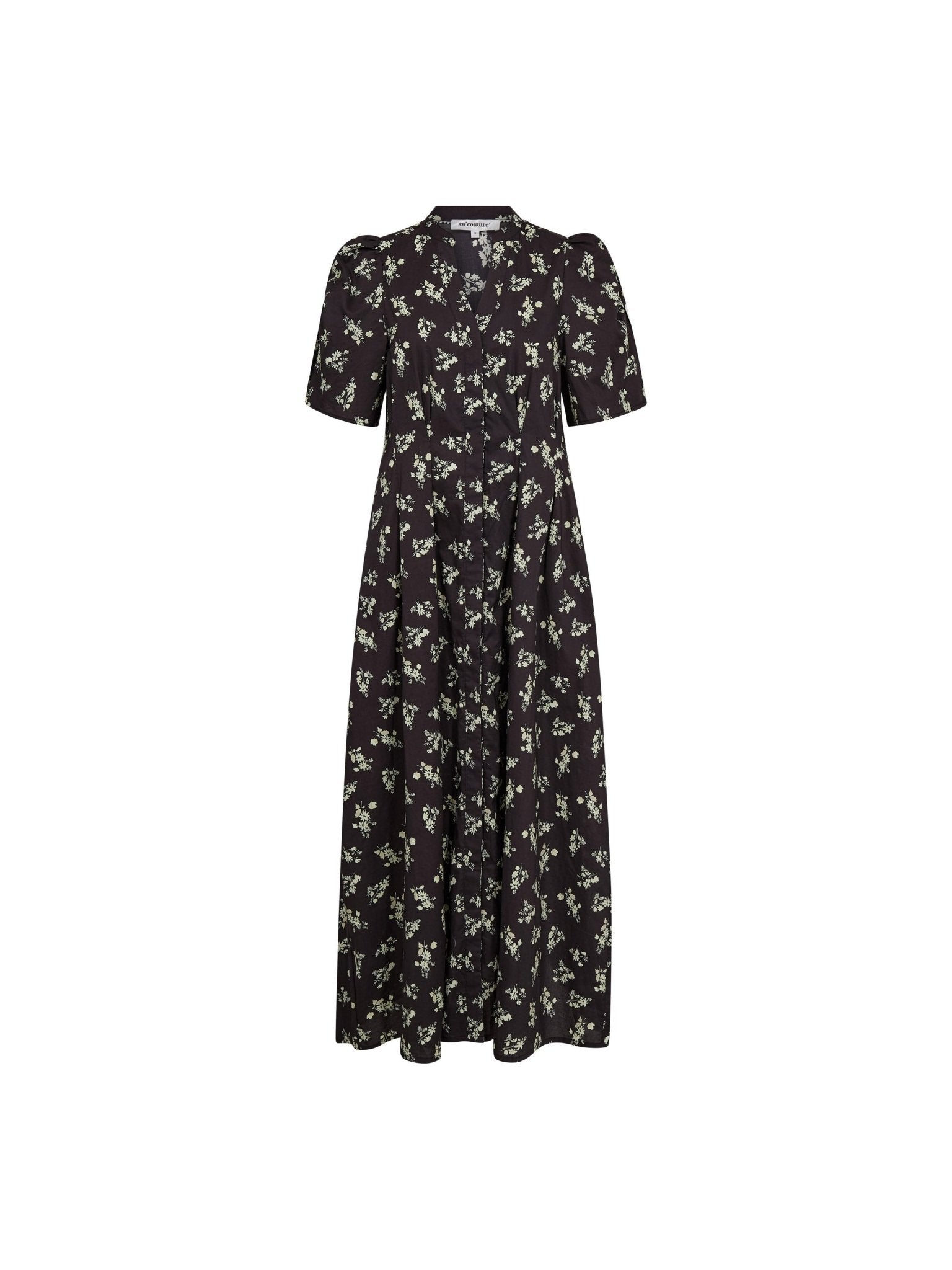 OliviaCC Flower Pleat Dress - Black - Co'couture
