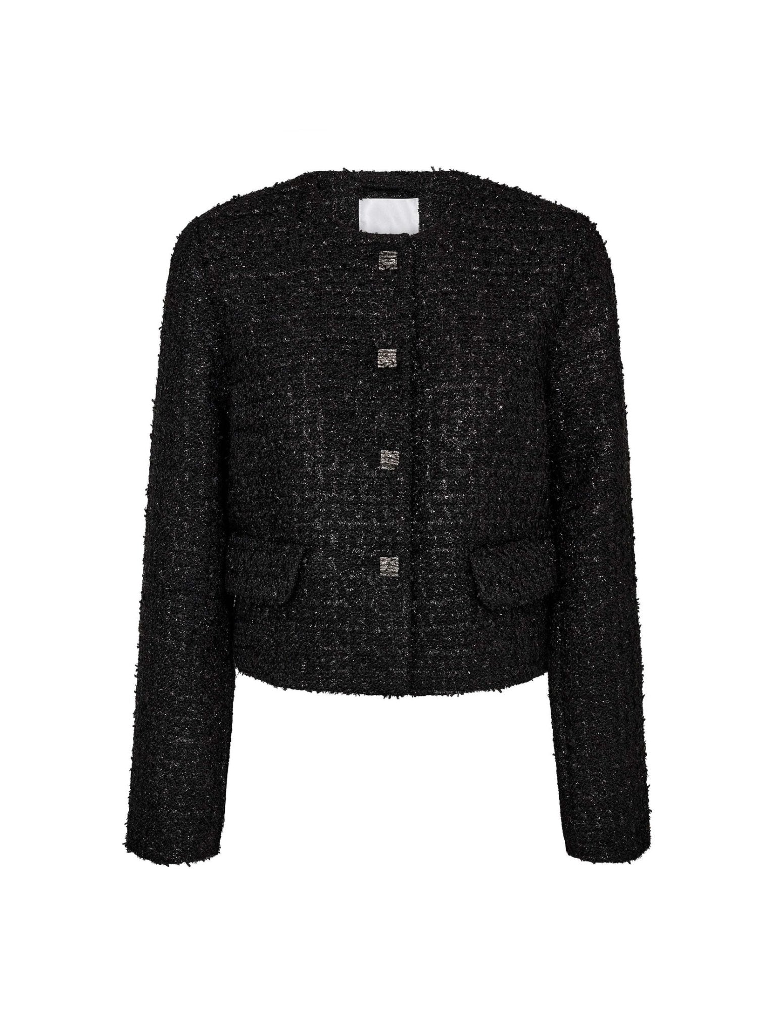 PeachCC Boucle Jacket - Black - Co'couture
