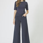 PinCC Wide Jeans - Black - Co'couture