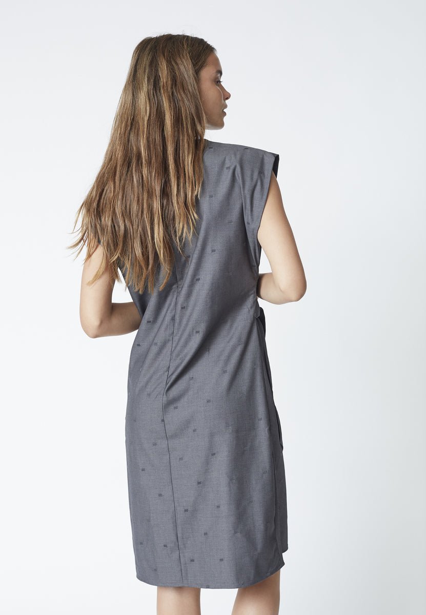 SagaCC Dress - Mid Grey - Co'couture