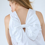 SannaCC Bow Top - White - Co'couture