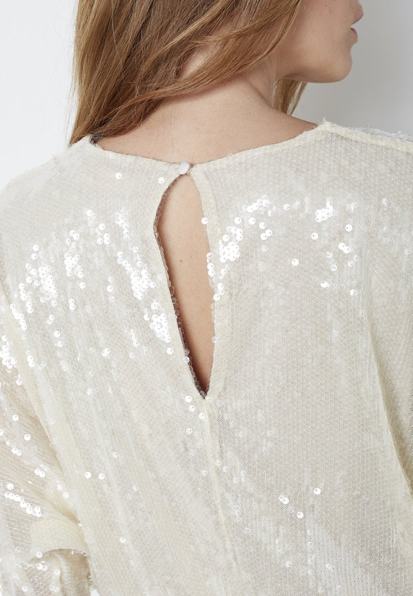 SerafinCC Sequin Dress - Champagne - Co'couture