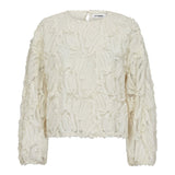 ShaniaCC Fluffy Blouse - Off white - Co'couture