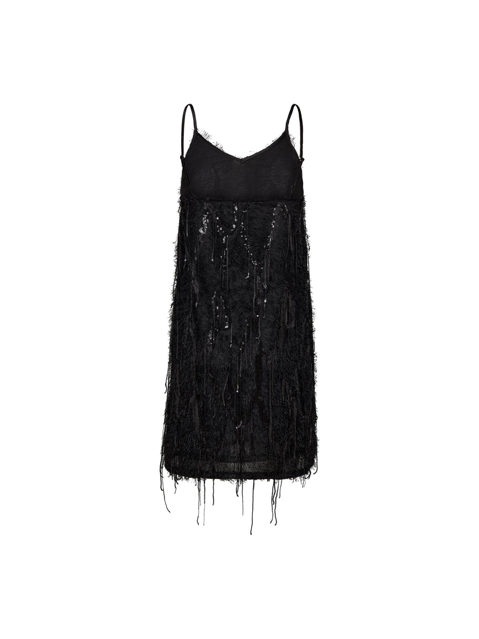 SillaCC Sequin Strap Dress - Black - Co'couture