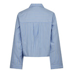 SimoCC Stripe Button Shirt - Pale Blue - Co'couture