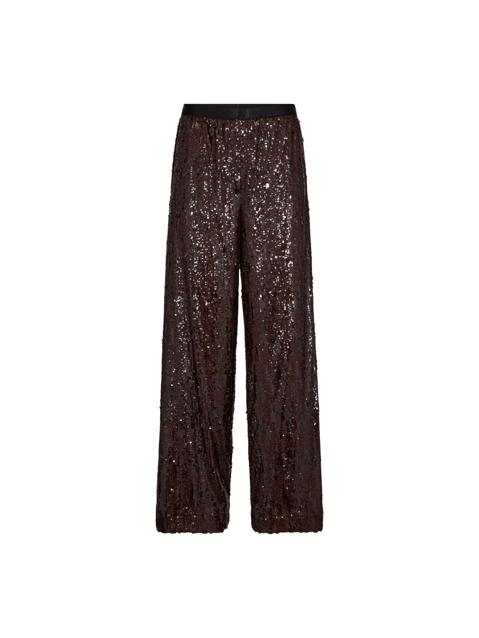 SophieCC Sequin Pant - Dark Brown - Co'couture