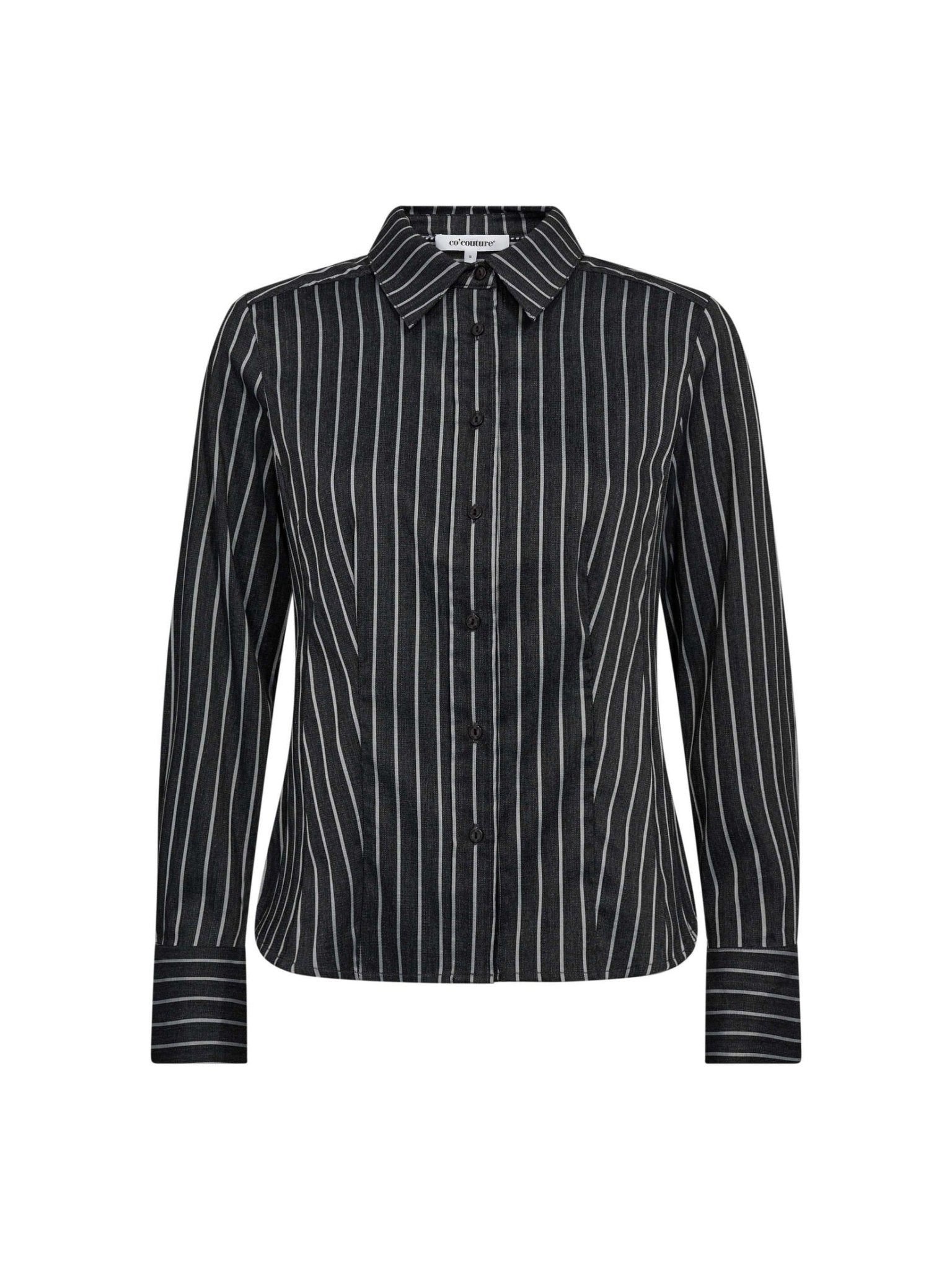 SorinCC Stripe Fitted Shirt - Black - Co'couture