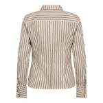 SorinCC Stripe Fitted Shirt - Bone - Co'couture