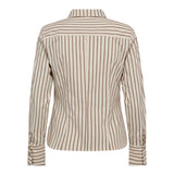 SorinCC Stripe Fitted Shirt - Bone - Co'couture