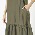 SunriseCC Crop Dress - Dark Army - Co'couture