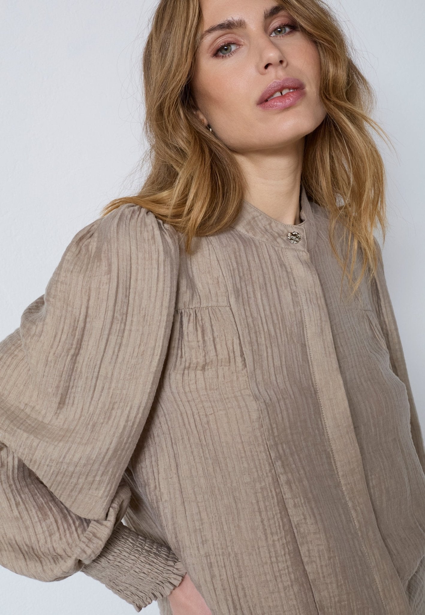 TassyCC Shirt - Taupe - Co'couture