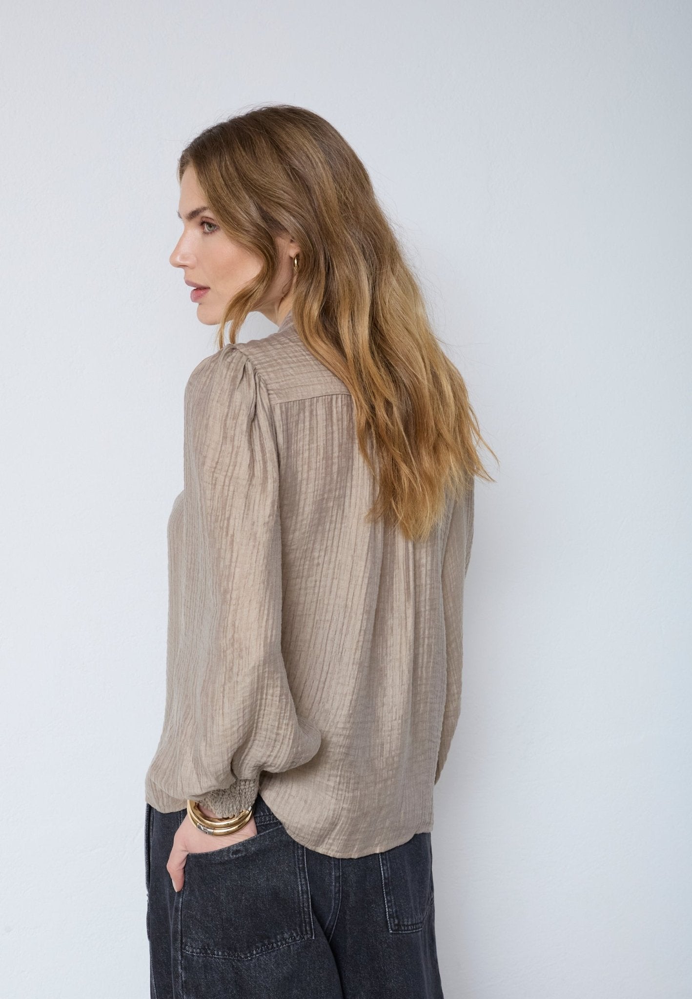 TassyCC Shirt - Taupe - Co'couture