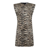 TigerCC Sequin Dress - Bone - Co'couture