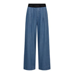 TillyCC Logo LL Pant - Denim blue - Co'couture