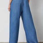 TillyCC Logo Pant - Denim blue - Co'couture