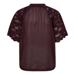 TreyCC Lace Tee - New Blue - Co'couture