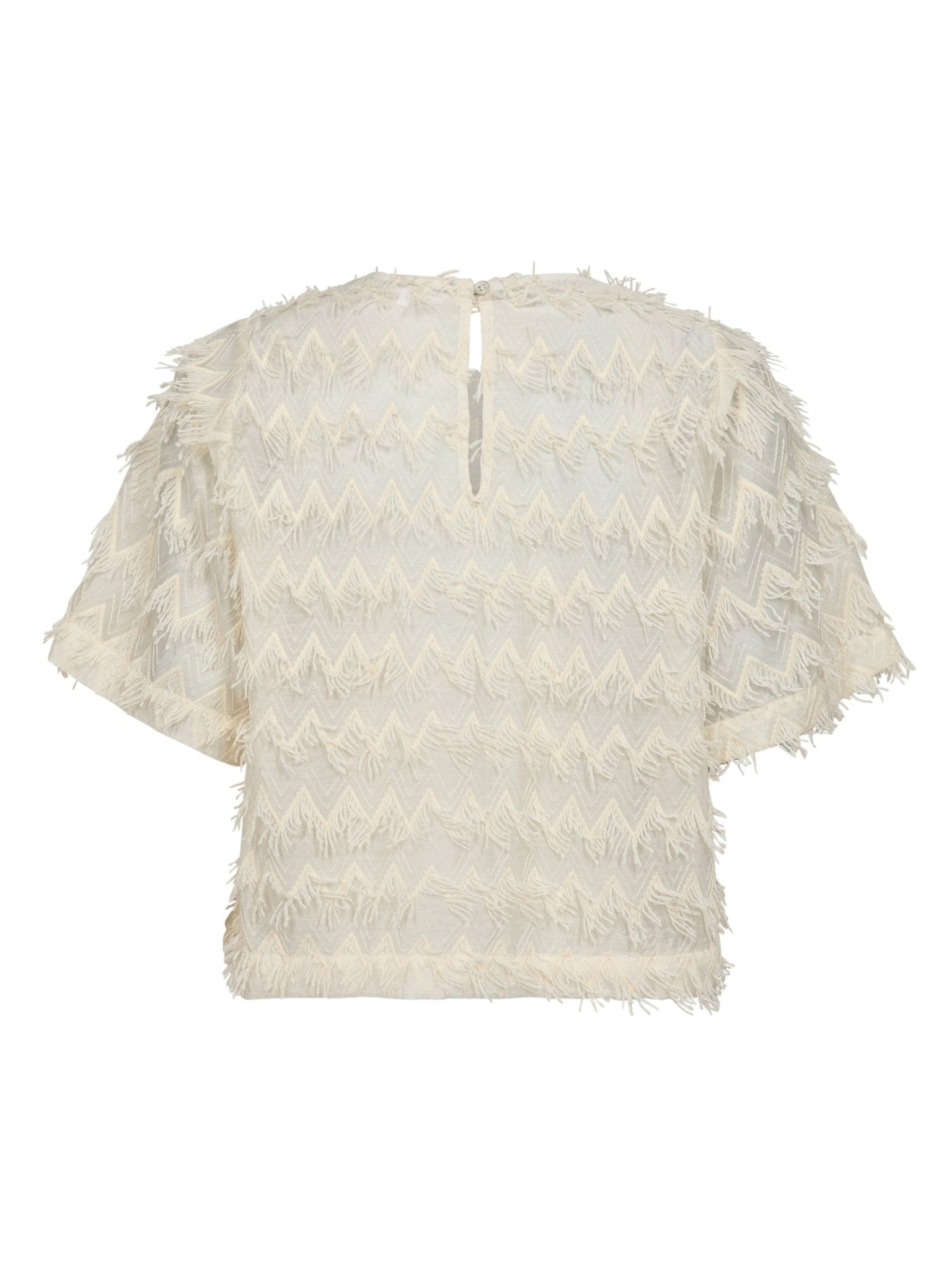 TriangleCC SS Blouse - Off white - Co'couture