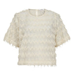TriangleCC SS Blouse - Off white - Co'couture