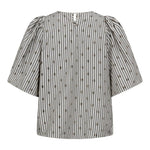 TrixieCC Dot Blouse - Light Grey - Co'couture