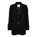 VolaCC Eyelet Blazer - Black - Co'couture