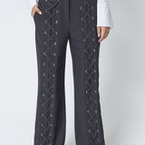 VolaCC Eyelet Pant - Black - Co'couture