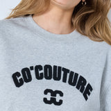 ZoeCC Co'couture Sweat - Grey Melange - Co'couture