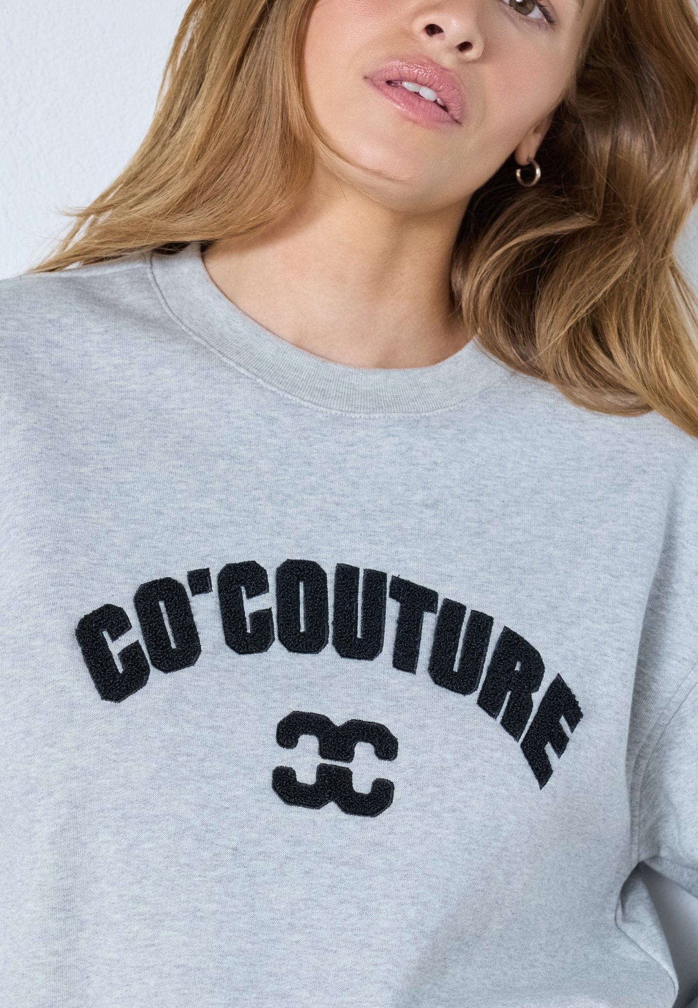 ZoeCC Co'couture Sweat - Grey Melange - Co'couture